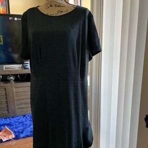 Nice navy blue and black dress (plus size)